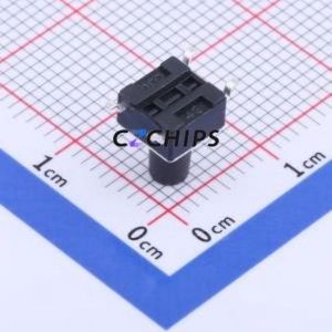 K2-1102SP-J4SC-04 Tactile Switch SMD-4P,6x6mm Switch 2.5N Vertical Mount 6mm 6mm - Product Image 2