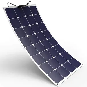 Flex adesivo película fina 1000 watt painéis solares flexíveis impermeável etfe painel solar para uso doméstico