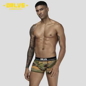 diseño personalizado <span class=keywords><strong>calzoncillos</strong></span> para hombres de los hombres de la ropa interior negro breve boxeadores de la ropa interior - Product Image 2