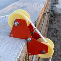 Protección de alta tensión para cuerdas de tracción en esquina, Protector de cuerda, Enrollador de cuerda, Protector multiángulo, Polea para tendido de cables