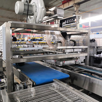 Machine industrielle automatique en acier inoxydable pour le démoulage continu de pains à hamburger, pains à hot-dog et pains de boulangerie - Nouveauté
