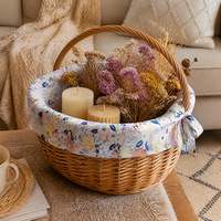 Tissu en coton à imprimé floral, fleurs blanches, roses, jaunes, bleues, feuilles grises et bleues pour la literie, la housse de couette, les rideaux, le quilting, la couture