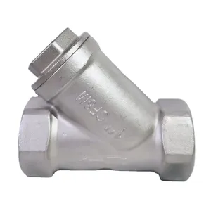 dn15 y filtro Suppliers-Colador hembra tipo Y, rosca DN15, 304