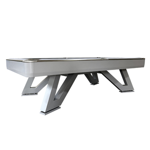 Mesa de <span class=keywords><strong>Billar</strong></span> de Madera Maciza de 9 Pies, Color Blanco Montaña Nevada, Elegante, Modelo 2025, en Venta - Product Image 4