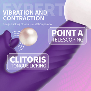 Vibrador de Punto G JT con Anillo Deslizante y Simulación de Lengua, 10 Frecuencias, Recargable por USB, Impermeable, para Mujeres y Parejas - Product Image 5