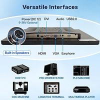 Monitor Táctil Industrial de Marco Abierto de 27' con 178° de Ángulo de Visión °   Ángulos de Visión Amplios y Tecnología Táctil Capacitiva PCAP de 10 Puntos G+G