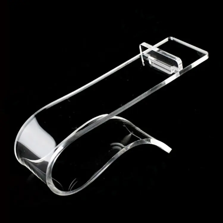 Transparent Acrylic stand shoe display rack high heel&Flat acrylic shoe holder for Men's/Woman Shoes Stand Display