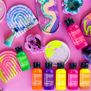 Timesrui 55ml cao tập trung nước dựa trên chất lỏng sắc tố cho xi măng và thạch cao neon/huỳnh quang nhuộm người mới bắt đầu jesmonite - Product Image 6