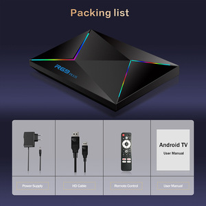 R69ทีวีพร้อมกล่องทีวี Android14เครื่องเล่น3D มีเดีย8K Wifi6 4GB 32GB ชุดกล่อง ALLWINNER H728 OCTA Core R69บวกกล่องทีวี - Product Image 4