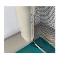 Cage de simulateur de golf gonflable en PVC, écran de pratique de golf mobile hermétique, logo personnalisé, tente d'entraînement extérieure