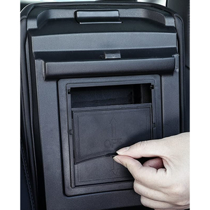 Caja de almacenamiento oculta adecuada para Tesla Modelo 3 modelo <span class=keywords><strong>Y</strong></span> accesorios de coche consola central del maletero delantero reposabrazos cajas organizadoras de almacenamiento - Product Image 1