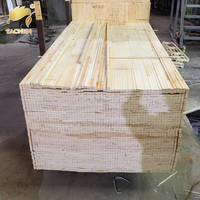 Poutre LVL de haute qualité 2x4 en pin massif, bois de peuplier, bois de construction