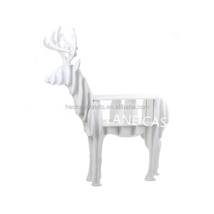 Nouvelle conception de puzzle en bois en forme de cerf, étagère à livres familiale, décoration intérieure, best-seller - Product Image 4