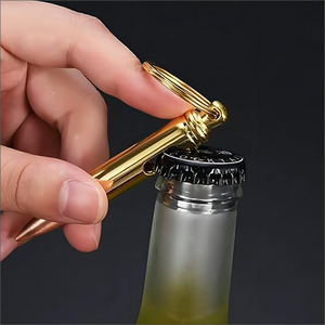 Phong Cách Phổ Biến Tay Grip Biểu Tượng Tùy Chỉnh In Trống Thanh Lưỡi Thép Không Gỉ Kẽm Hợp Kim Bia Mở Kim Loại Phẳng Mở Chai - Product Image 1