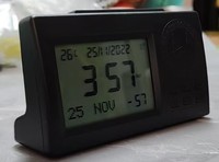 Horloge numérique Azan l avec son multi-athan, Date, semaine, température, temps de prière