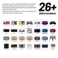 Console de jeu vidéo portable rétro Trimui Smart Pro 2025, écran de 4,95 pouces, système de jeu classique rechargeable, console de jeu portable IPS