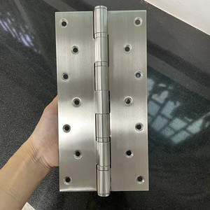 Charnières de porte robustes en acier inoxydable de 10 pouces (4 mm) avec roulement à billes, <span class=keywords><strong>charnière</strong></span> de porte de grande taille pour <span class=keywords><strong>portail</strong></span> lourd – Vente en gros de haute qualité - Product Image 2