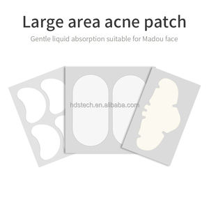 大きなサイズの鼻とチンにきびパッチ見えない通気性のある三日月形Tゾーンサリチル酸にきびパッチ - Product Image 6