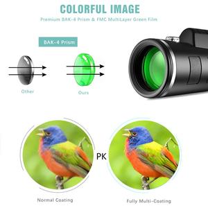 سعر جيد تلسكوب عالي الجودة قوي محمول 80x تلسكوب أحادي العين - Product Image 6