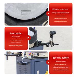 Esta máquina afiladora de cuchillos portátil cuenta <span class=keywords><strong>con</strong></span> discos de resina de alta calidad y se puede conectar a un scooter eléctrico. - Product Image 4