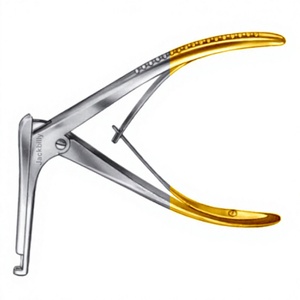 เครื่องมือผ่าตัดสแตนเลส JACKBILLY คุณภาพสูง ขนาด 4 นิ้ว 90 องศา 2 มม. Kerrison Mastoid Rongeur Punch พร้อมฐานรองแบบปกติ - Product Image 1