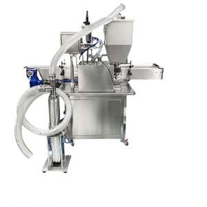 Machine de remplissage automatique à convoyeur pour boissons, miel, bière, crème, alcool, lait, cosmétiques, bain de bouche et liquides - Product Image 4