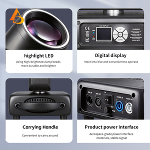 200W LED Head Swing Beam - Product Image 2
