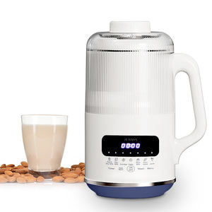 Machine à lait de soja de 1,4 L avec couvercle sonore <span class=keywords><strong>pour</strong></span> <span class=keywords><strong>soupe</strong></span>/jus/noix lait/céréales/pâte cuisson mur disjoncteur électrique puissant mélangeur - Product Image 6