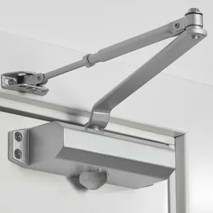 Hinge Aluminium Auto Door Closer Door Closer Heavy Duty Self Closing Door Closer 90 180 Degree Automatic Door Closer