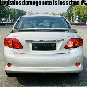 Aileron arrière pour Toyota Corolla, matériau ABS, aileron arrière de voiture, primer, aileron arrière 2006-2013, aileron arrière avec lumière LED - Product Image 3