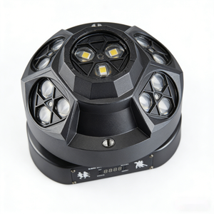 Luz Móvil LED <span class=keywords><strong>de</strong></span> 4 Cabezas con <span class=keywords><strong>Precio</strong></span> Óptimo, Control DMX512 con Efecto Ojo <span class=keywords><strong>de</strong></span> Abeja, Haz Ultra Ancho, Iluminación para Discotecas - Product Image 5