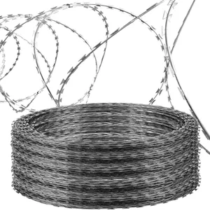 Alambre de Púas de Alta Seguridad, Tipo <span class=keywords><strong>Concertina</strong></span>, Eléctrico/Galvanizado en Caliente - Product Image 1