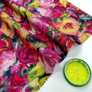 Top Vente Liberty London <span class=keywords><strong>Tissu</strong></span> Personnalisé Multicolore Motif Floral <span class=keywords><strong>Tissu</strong></span> En Coton Organique pour Robes Chemises Sacs DIY Artisanat - Product Image 5
