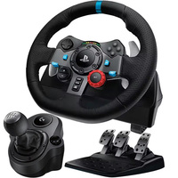 Volant de jeu de simulation G29, ensemble complet de volant de course avec levier de vitesses pour jeux de conduite