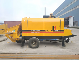 จิ่วเหอ ผลิตภัณฑ์จากผู้ผลิตเครื่องยนต์  ปั๊มคอนกรีตไฟฟ้าแบบลากจูง รุ่น HBT50 13 55  กำลังสูง ระยะส่งไกล - Product Image 5