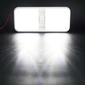 Camper rv поверхностный светильник 12 v dc светодиодный потолочный светильник 12 вольт 3 светодиодный потолочный светильник rv - Product Image 5