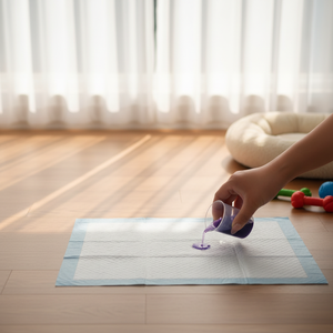 Tapis absorbants pour l'entraînement des chiens et des chats, en charbon de bambou, désodorisants et nettoyants, en papier épais - Product Image 4