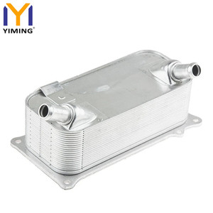 น้ำมันเครื่องเย็นสำหรับ <span class=keywords><strong>Porsche</strong></span> <span class=keywords><strong>Cayenne</strong></span> S <span class=keywords><strong>GTS</strong></span> 4.8L เทอร์โบ07-10 94810727103 94810727102 CLC222000S 8MO376908374 - Product Image 1