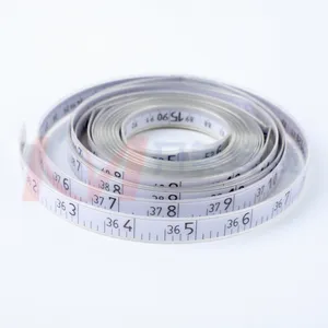 High temperature steel ruler cable. Metric English silver-plated double-sided steel ruler. Can be customized 15m,30 m, 35 m