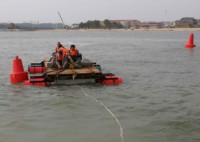 Diamètre personnalisé 800mm Bouée de marquage de surface Aides à la navigation Bouée marine Petites bouées de signalisation maritime