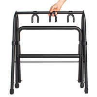 GS020 Yinyu 3-Guitar Foldable Display Stand for Music Stores, Stage Performances & Home Studios