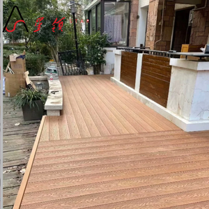 Thân thiện với môi ngoài trời thân thiện với môi không thấm nước <span class=keywords><strong>WPC</strong></span> sàn ngoài trời Vườn chịu mài mòn gỗ nhựa decking chịu thời tiết - Product Image 5