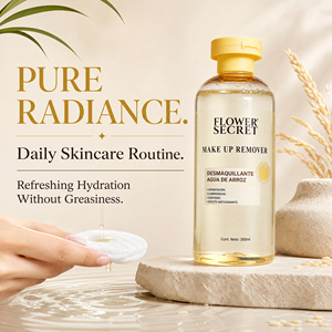 <span class=keywords><strong>Eau</strong></span> <span class=keywords><strong>Micellaire</strong></span> Hydratante et Nettoyante en Profondeur Flower Secret à l'Acide Hyaluronique, Douce, Contrôle du Sébum, Parfum Riz, pour Femmes, Tous Types de Peau - Product Image 3