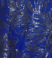 Tempérament élégant nouveau cheongsam chinois été et automne broderie mince robe bleue de haute qualité peut être personnalisé