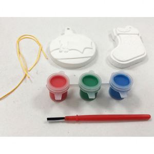 Großhandel heiß Weihnachts geschenk Kinder DIY Keramik Malerei Spielzeug farbige Zeichnung Spielzeug pädagogische Malerei Gips Spielzeug für Kinder - Product Image 6