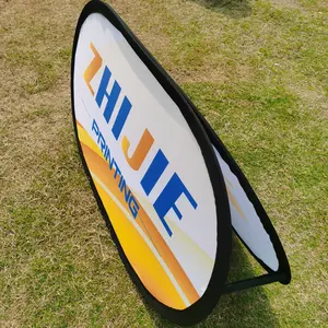 Ausstellung Außenmesse Werbung Werbung Golf Sport Event Pop Up A Frame Ground Banner