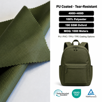 400D*400D 100% Polyester pour produits d'extérieur et bagages, tente, auvent, sac à dos, PU, PVC, TPU