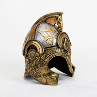 Réplica del Casco del Rey Théoden de El Señor de los Anillos, Accesorio de Cosplay Medieval de Caballería Usable para Fanáticos de la Película, Decoración, Venta al Por Mayor