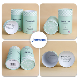 หลอดกระดาษคราฟท์กระดาษของขวัญหลอดบรรจุภัณฑ์กระดาษปรับแต่งได้หลายแบบ - Product Image 1