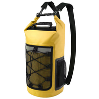 Sac à dos flottant imperméable en PVC résistant pour la randonnée, la plage, la natation, le rafting, sac à dos flottant pour l'extérieur